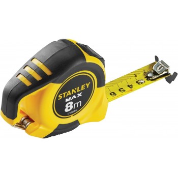 Рулетка Stanley Max 8м*25мм магнитный зацеп STHT0-36118
